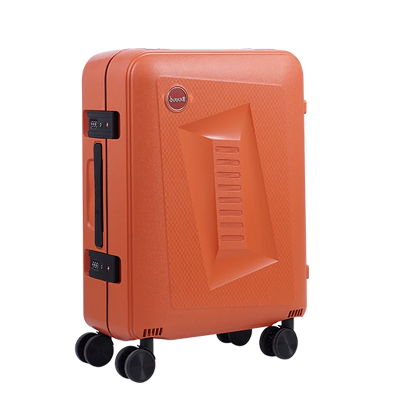 PP hard side suitcases luggage 3 pieces sets 4 spinner wheels trolly bag fashion style travelling bags trolley luggage
