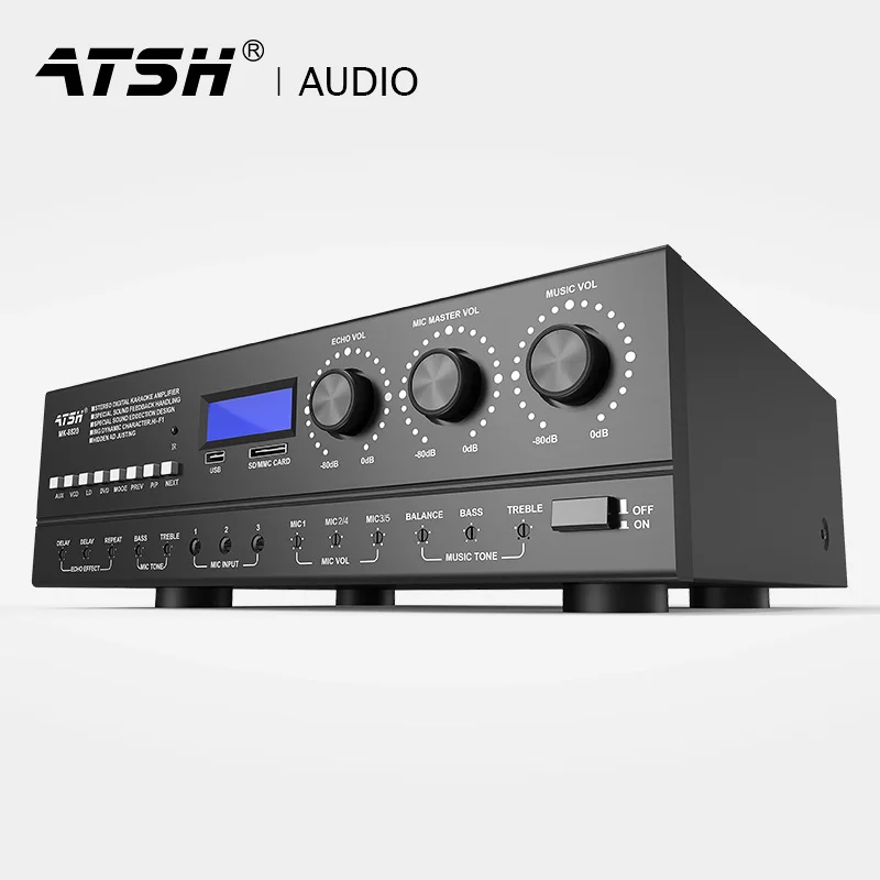 
Atsh K8 conference home karaoke sound equipment complete set of KTV living room speaker 10 inch speaker voice on demand 