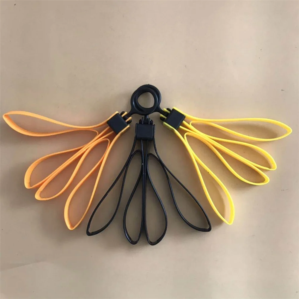 Желтые фиксаторы тройного сложения, мягкие одноразовые пластиковые наручники