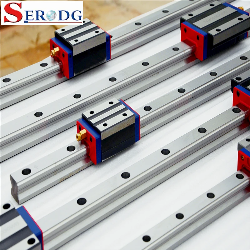 Wholesale HGR20 HGR25 HGR30 Linear Guide Rail Linear Bearings and Guides for CNC Router