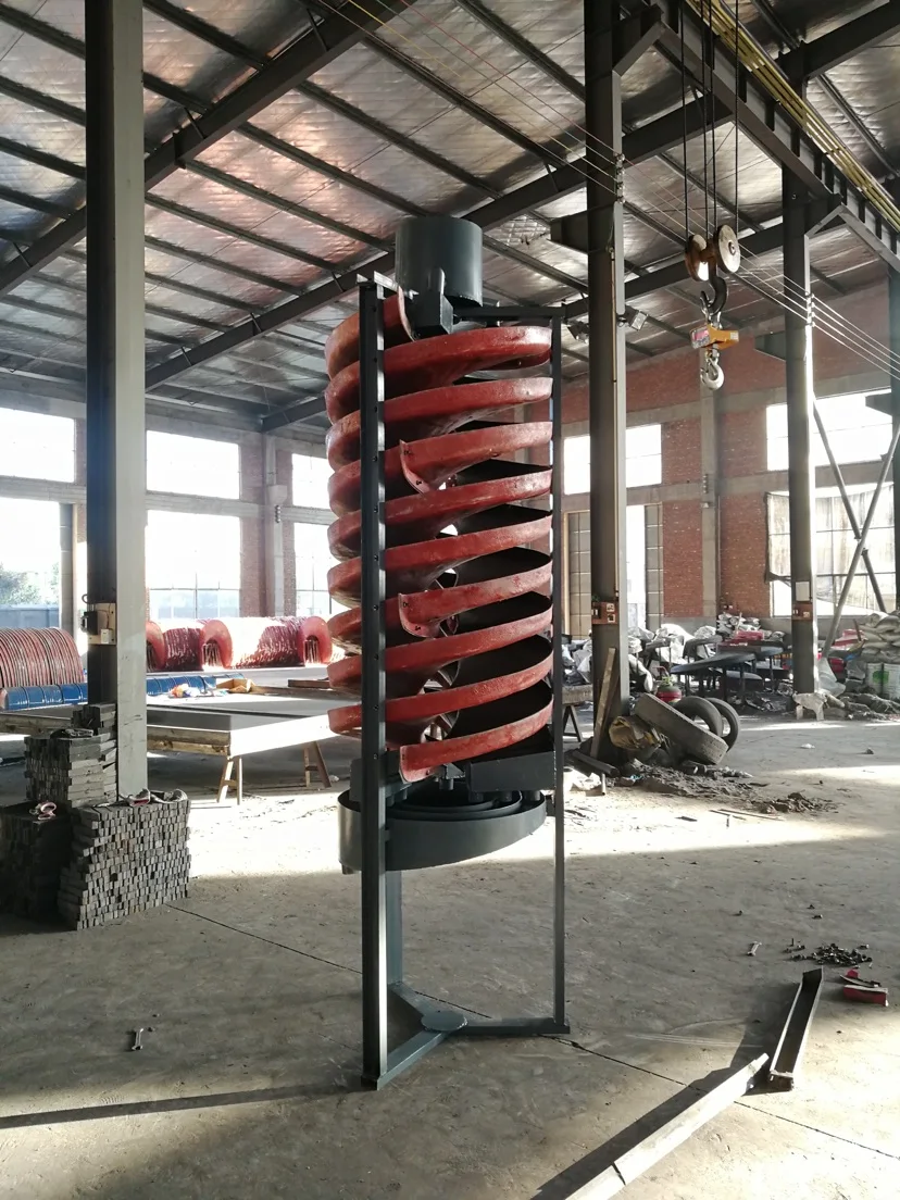 Mineral Processing Gold Concentrator Wet Spiral Chute Humphrey Spiral Separator