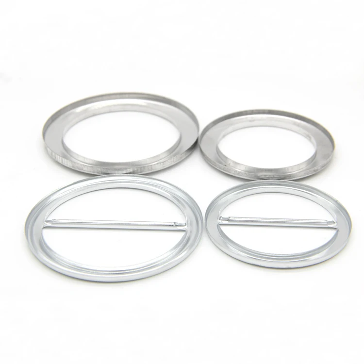 Factory Price Fashion Round Shape Pin Belt Buckle Cover Belt Buckle For Garment