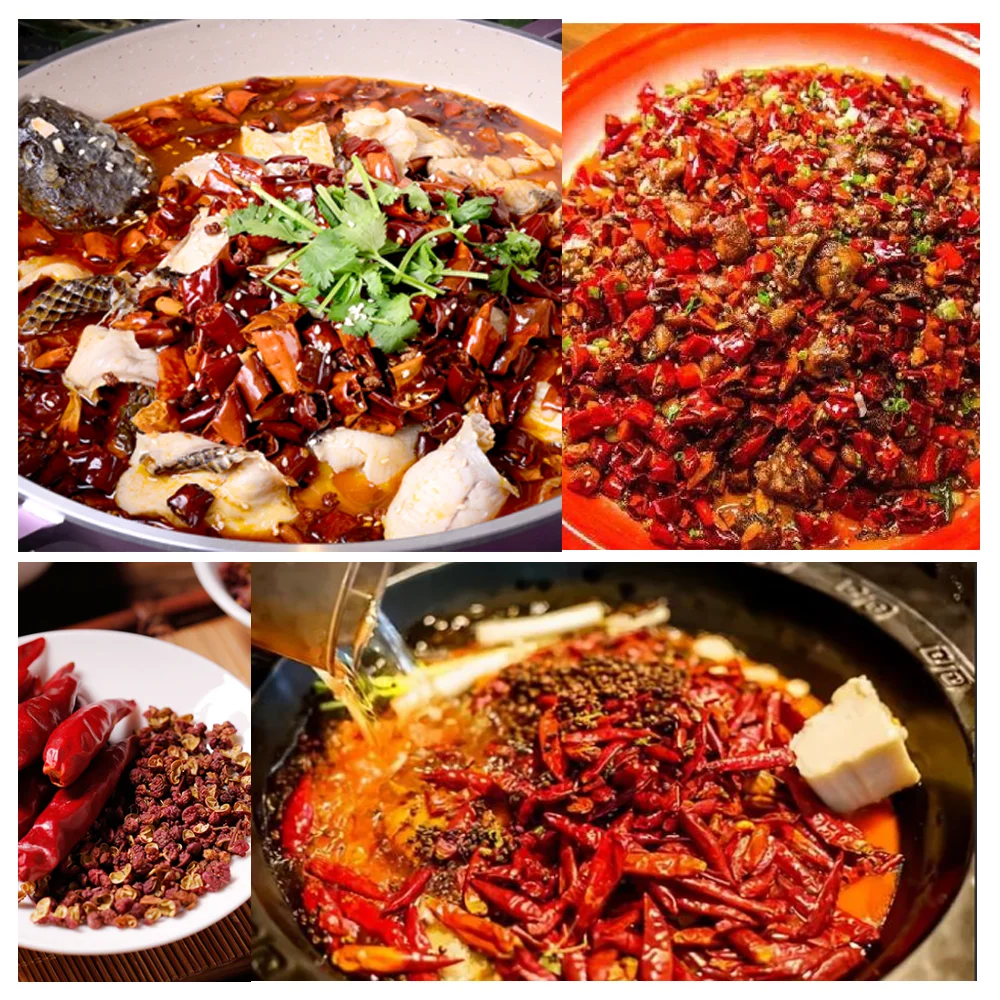 Red pepper  Bulk high quality wholesale Spices 100% natural seasoning red sichuan peppercorn