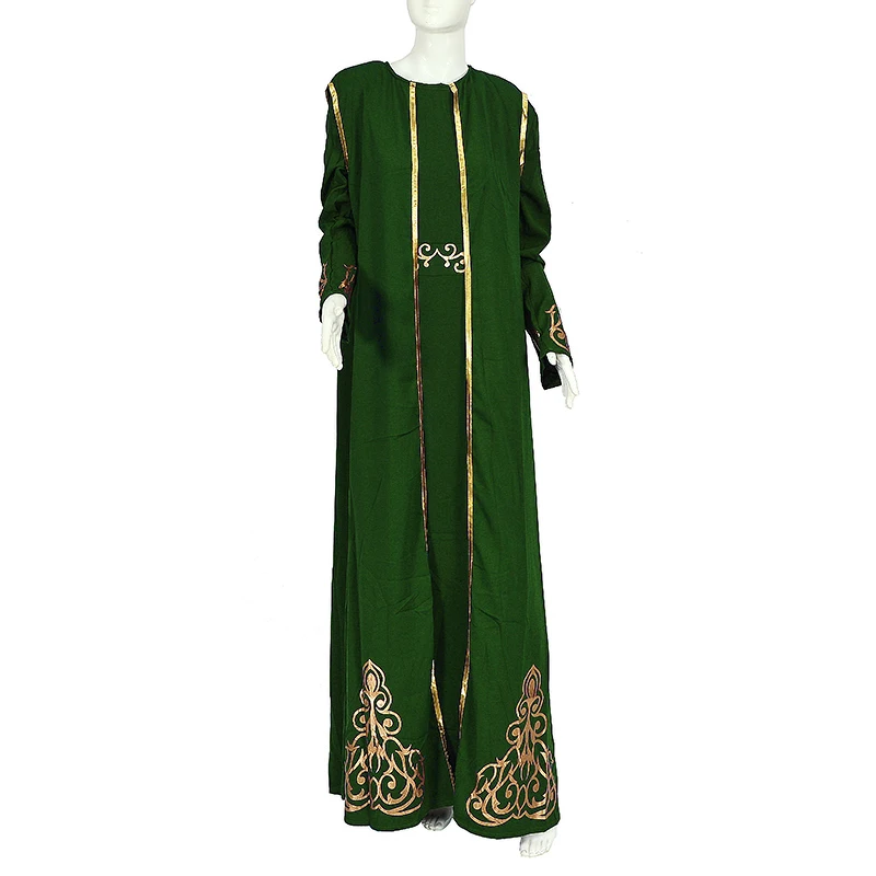 High Quality Creative Elegant Ethnic Style Dubai Abaya Wholesale Maxi Dress Latest Fashion Abaya Designs Dubai