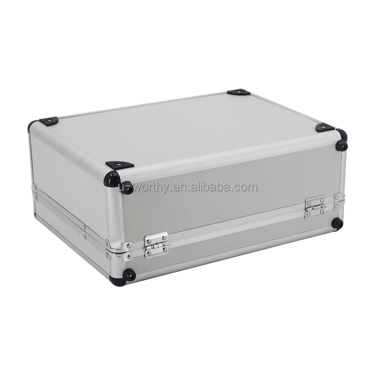 Made in China Ningbo Factory Direct OEM Empty Aluminum Case with PU Foam Insert for Precision Equipment