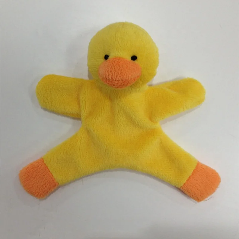 OEM ODM Soft Toys Magnetic Fridge Magnets Plush Cuddly Stuffed Animals Cute Yellow Duck