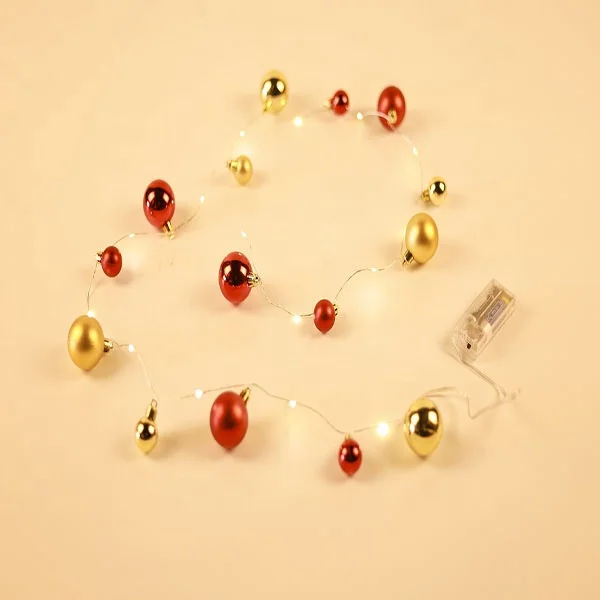 High Quality Multicolor Ball Shape Waterproof String Lights For Garden Decoration