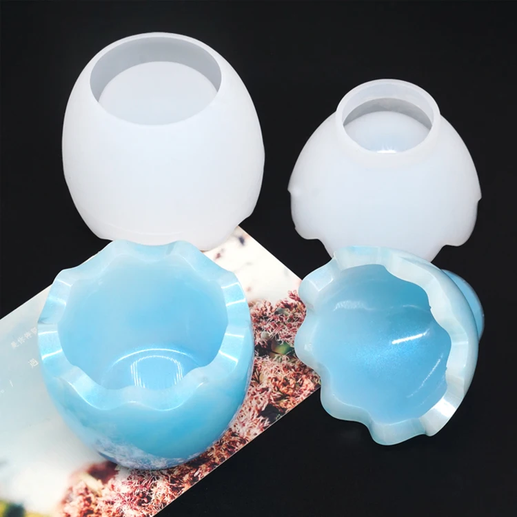 Y61 Egg storage box mold DIY gift box silicone mold Jewelry Box silicone mold