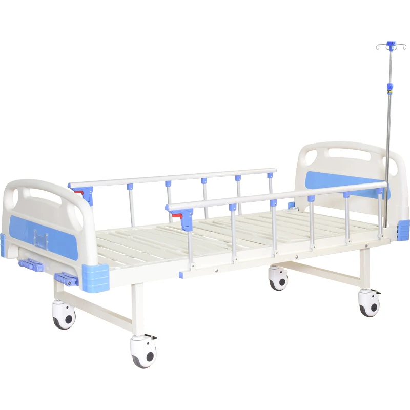 Medical furniture Cheap price manual 2 cranks 2 functions bed hospital