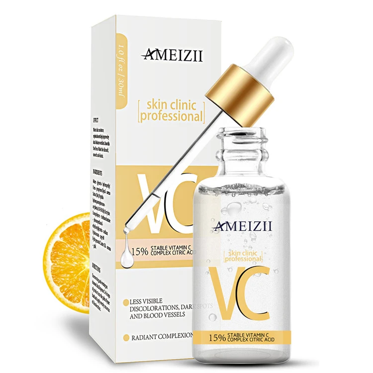 AMEIZII Vitamine C Serum Solution Serum Moisturizing Anti Aging Hyaluronic Acid Facial Vitamin C Whitening Serum