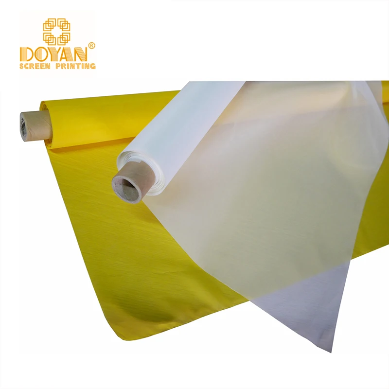 120T-34 yellow color polyester screen printing mesh supplier