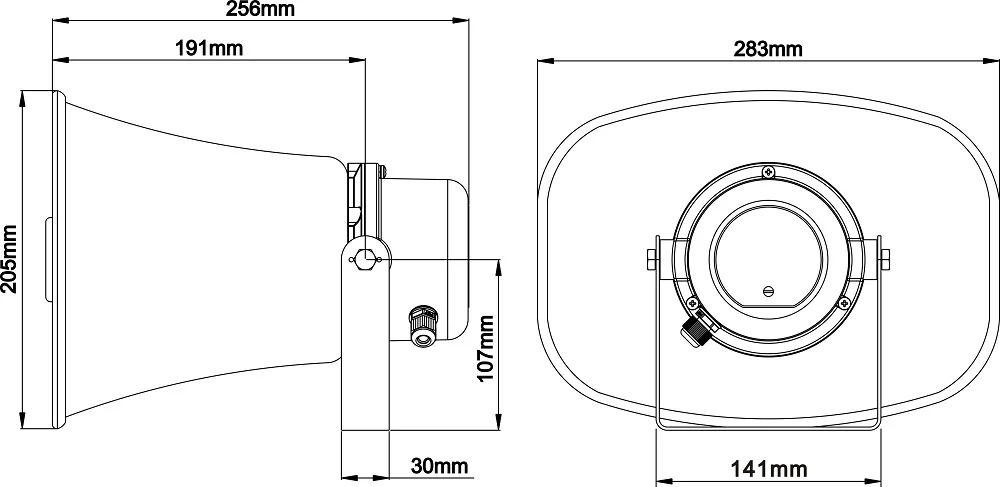 SC-20 100V 70V 20W IP56 Waterproof Mini Speaker