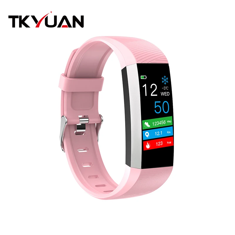 S03 Body Temperature Smart Band Fitness Tracker Watch Sport Bracelet Heart Rate Blood Pressure Monitor Health Wristbands