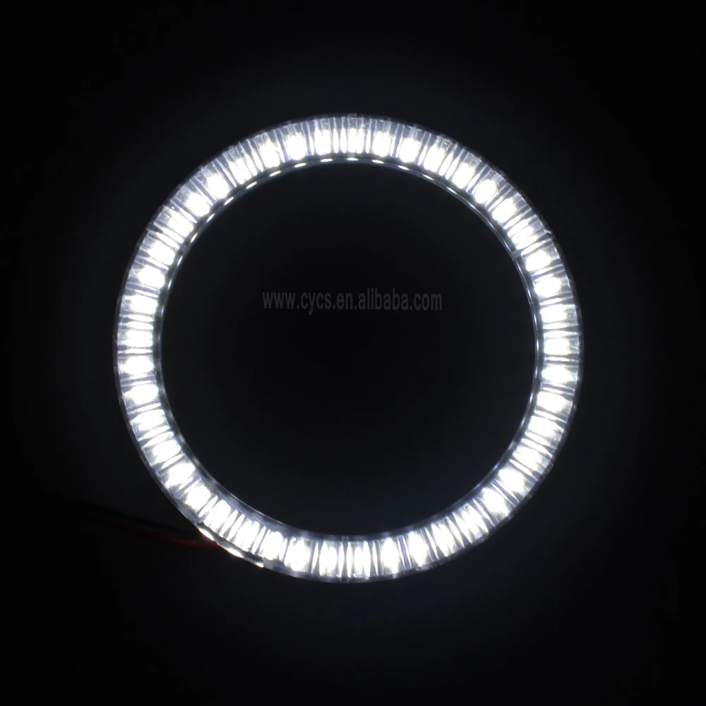 Factory supply CE 45led 45smd led ring DC 12V 3528 SMD 80mm Car led halo angle eyes rings