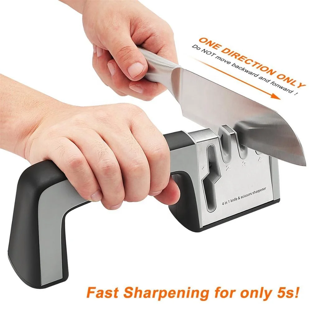 Professional 4 in 1 Scissors Sharpener Knife Sharpener