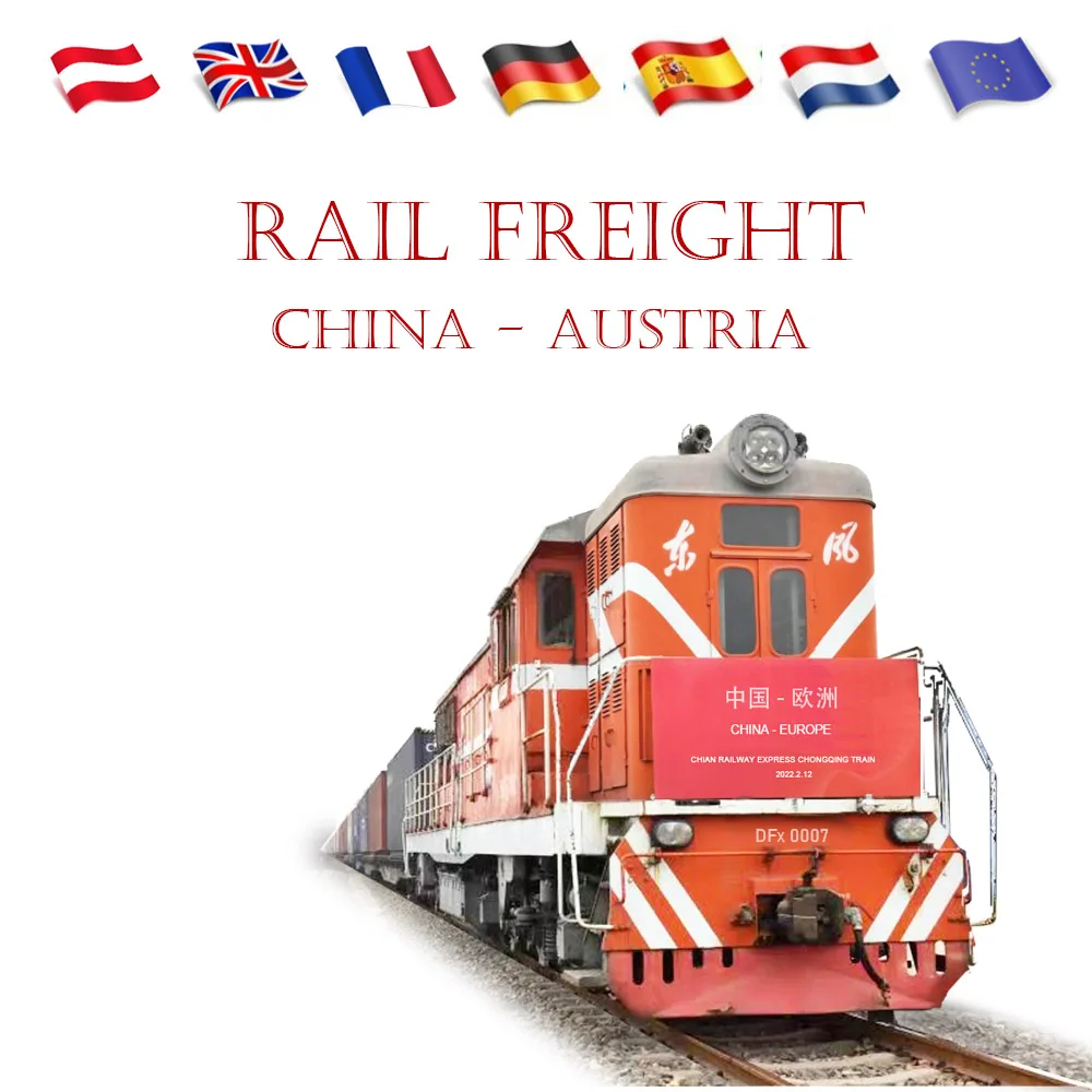 Albb лучший FBA Amazon морской/Воздушный/Железнодорожный поезда перевозка из китая в Австрию Францию Великобританию