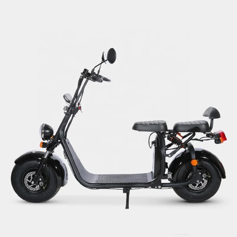 Wholesale Brushless Rechargeable Battery Golf Citycoco with EEC Two-wheel Scooter 60V 1001-2000W 30-50km/h Unisex(ae    )***