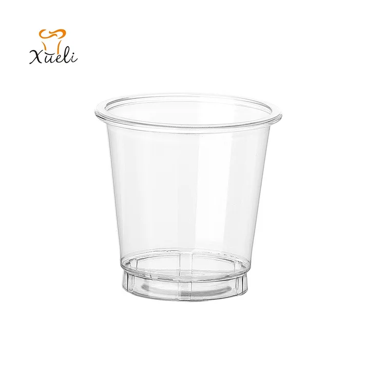 Giant Personalized Dessert 115Cc Pet Cold Beverage Disposable Glow In Dark Plastic Cup