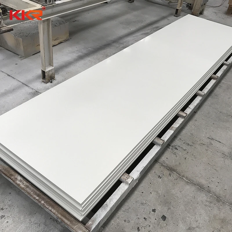 2cm Ice Crystal faux stone solid surface acrylic sheet for shower walls