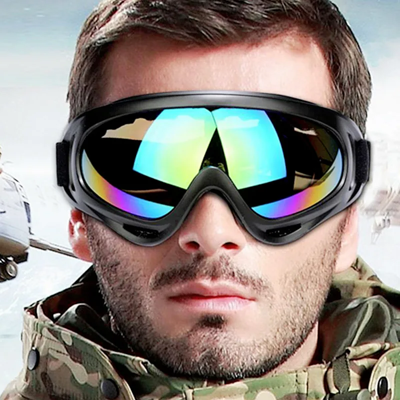 Factory Cheap Wholesale Outdoor Adult Professional Wind And Uv Protection Snow Goggles Ski Glasses Snowboard Skating Ski Goggles