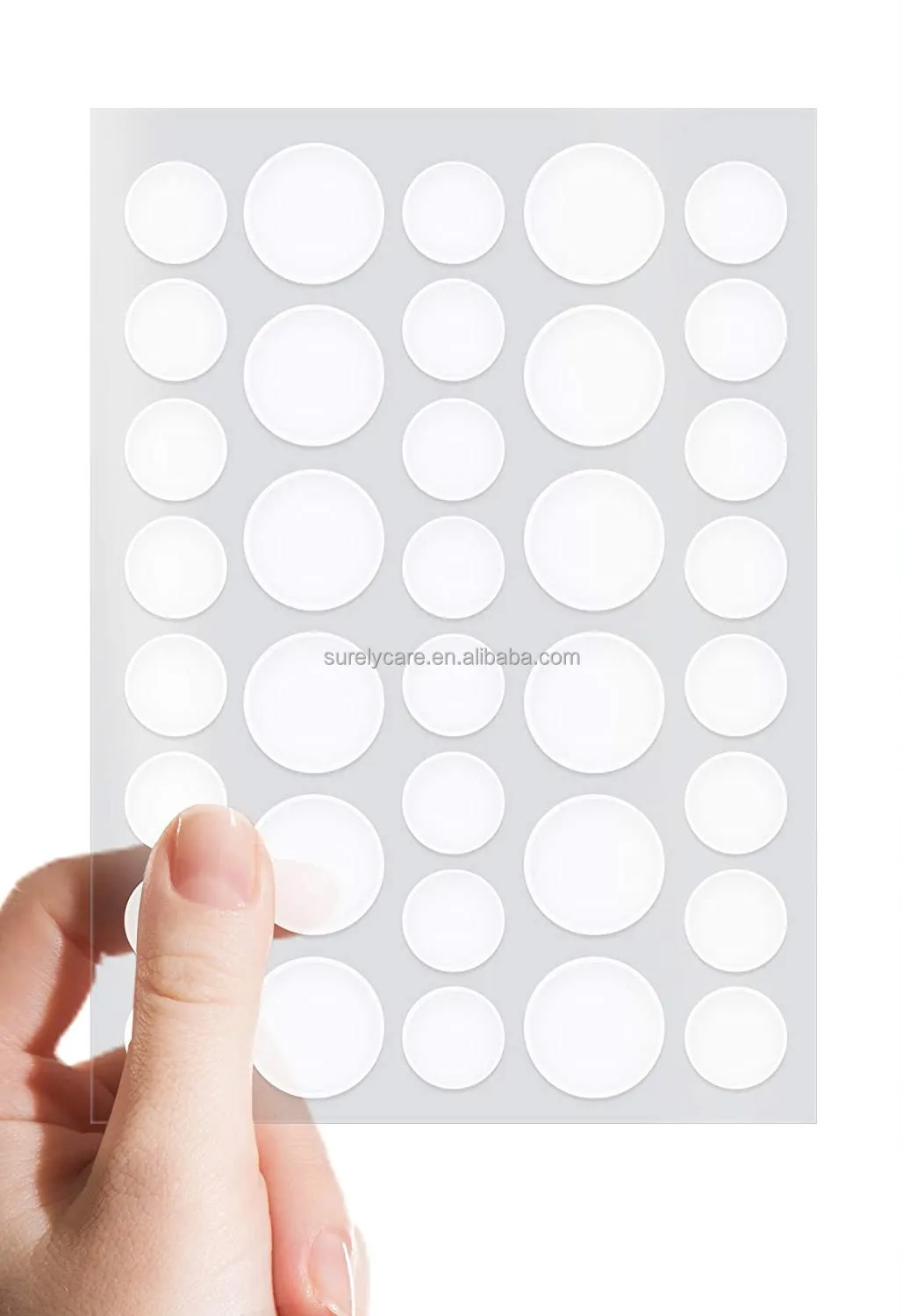 
Hydrocolloid Large Acne Pimple Patches Spot Treatment for Body and Larger Breakouts on Cheek, Forehead, Chin 