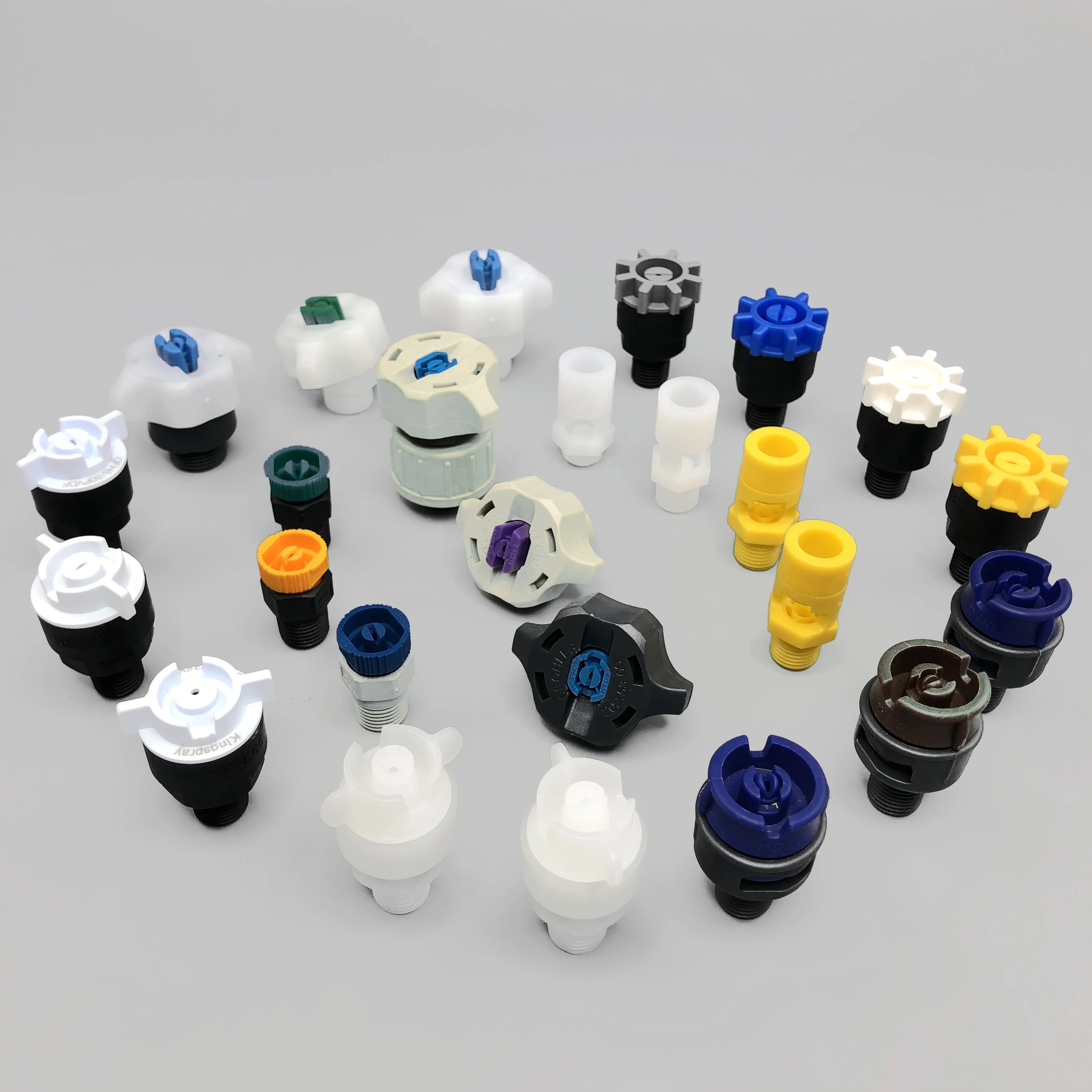 High Precision Injector Plastic Spray Nozzle Misty Vee Jet