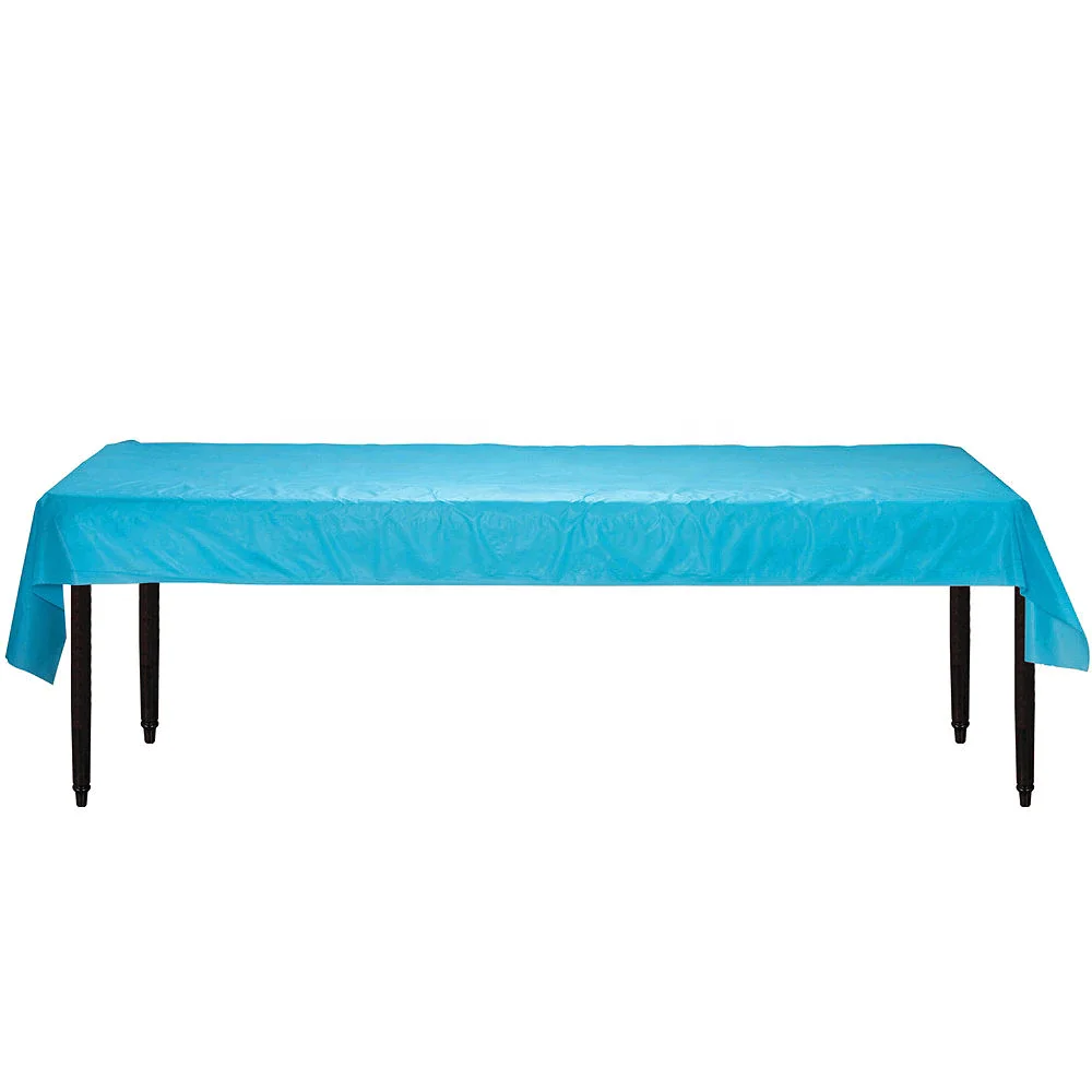 Exquisite Plastic Tablecloth 54in*108in for disposable tablecover