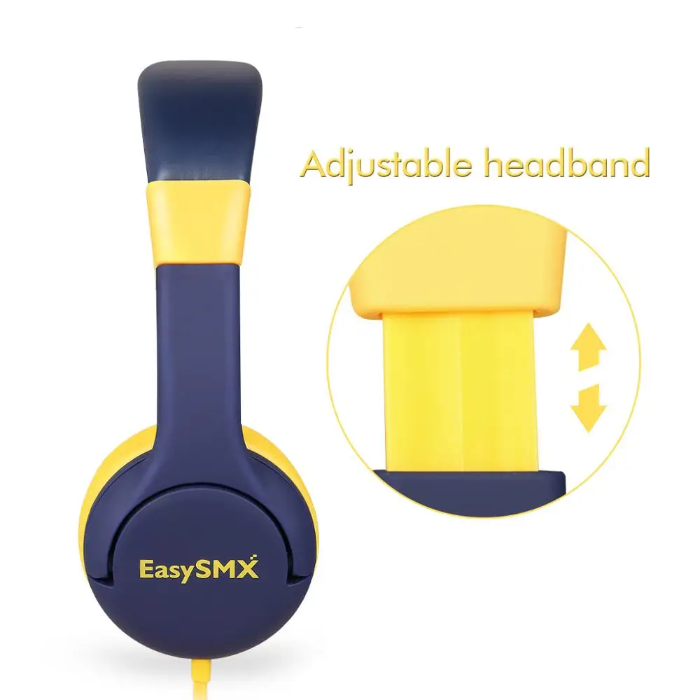 
85d Volume Limiting Child-Friendly earphone KM-666 Wired Over Ears Children Headphones 