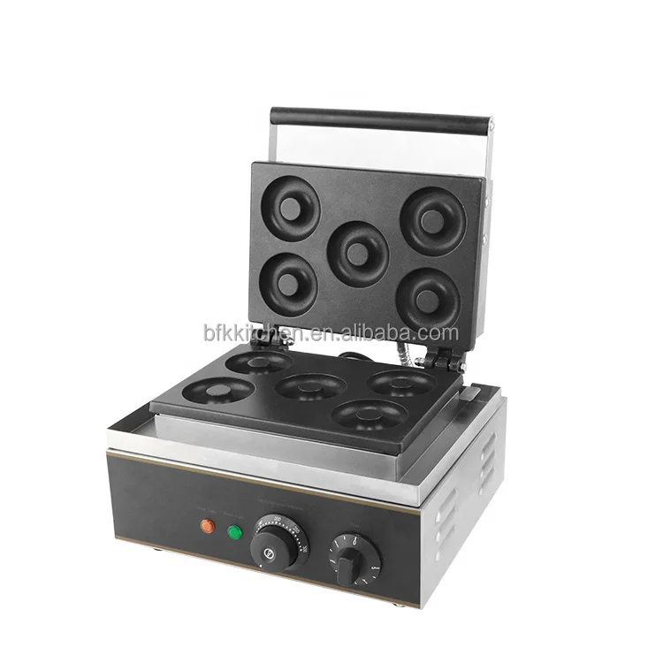 Street food snacks making machine donut maker with 5 holes