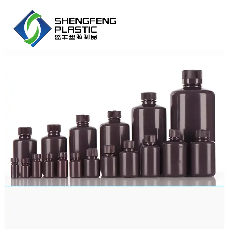 High Purity Narrow Mouth Plastic Reagent Bottle for Chemical Experiments