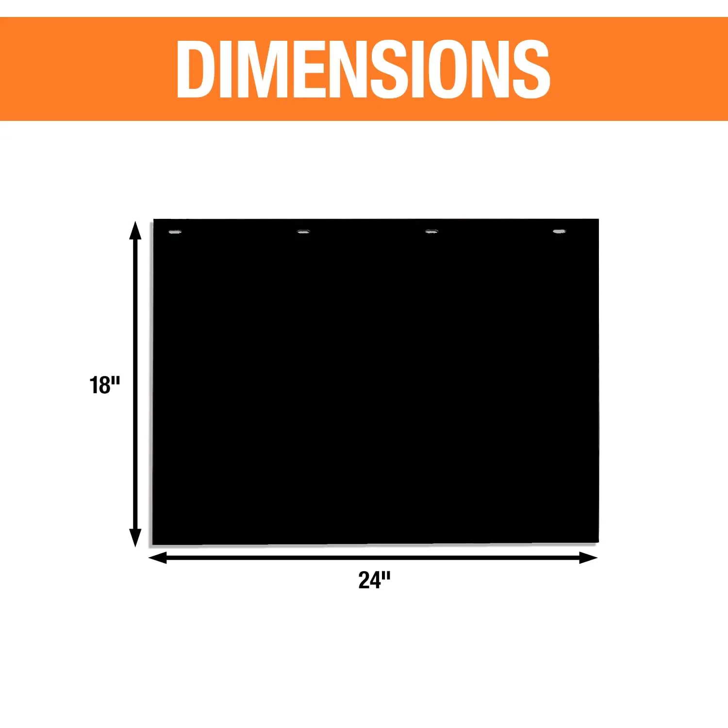 Custom Black Polymer Mudflaps For Truck Waterproof Professional Heavy Duty PVC Rubber Mud Flap