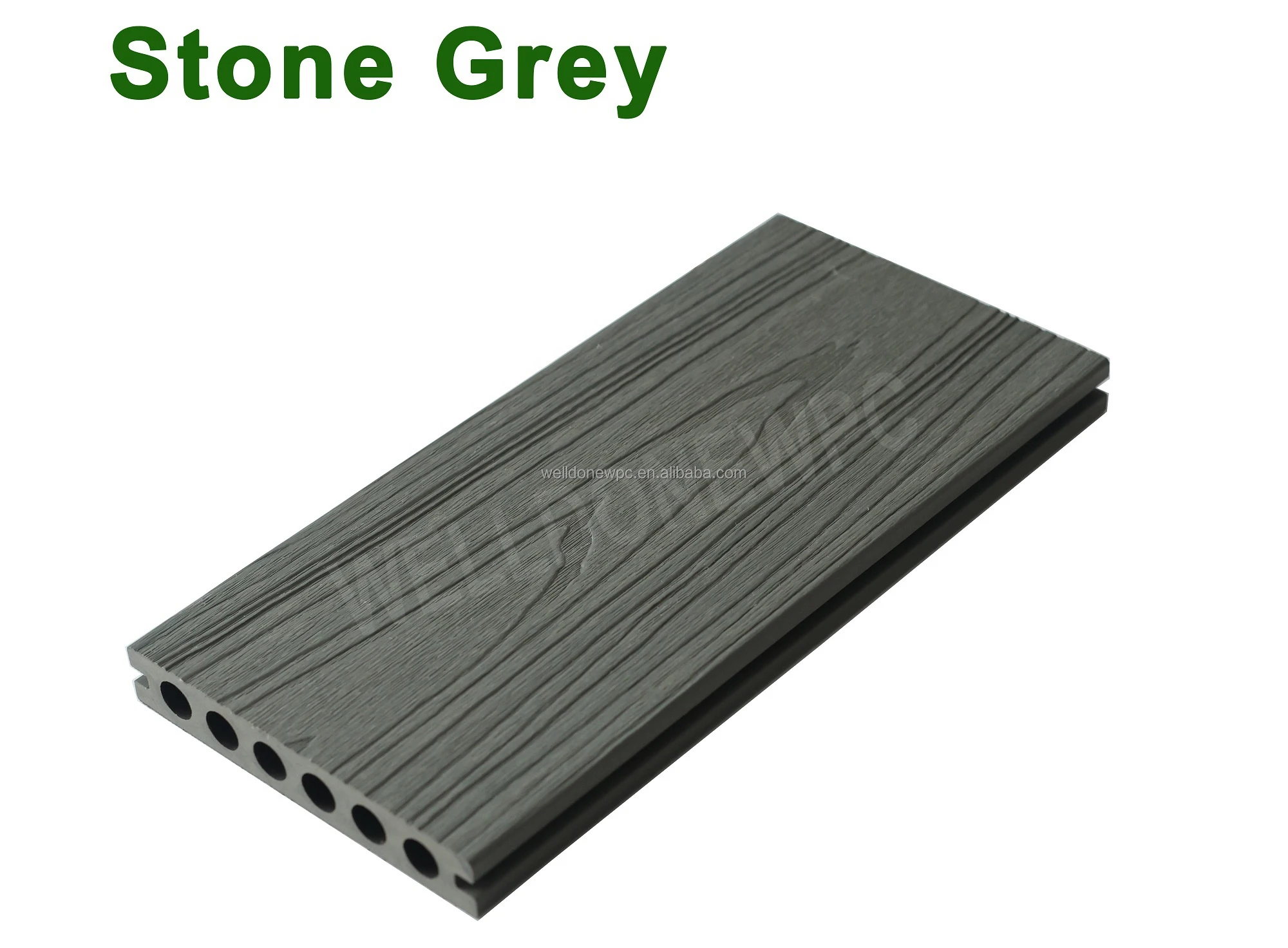 Anti-slip Wpc Floor For Swimming Poor Weather Resistant Wpc Decking For Outdoor Landscape anti Uv Floor For Wall Cladding Exterior Decor Board   