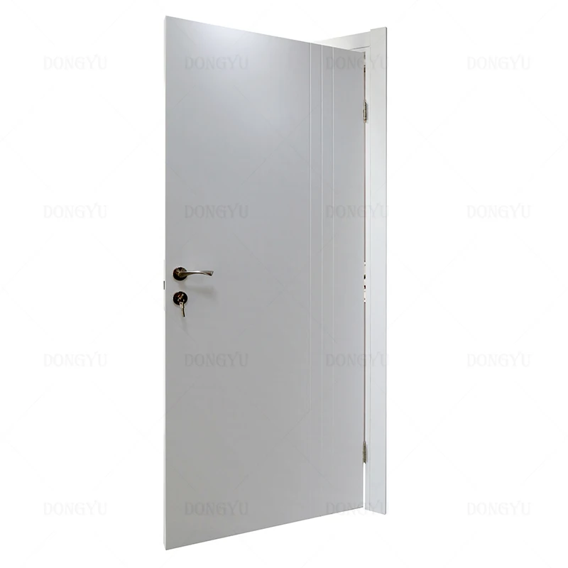 Belarus style High quality Kitchen Toilet Living Room Interior Waterproof PVC Composite WPC Wood Door