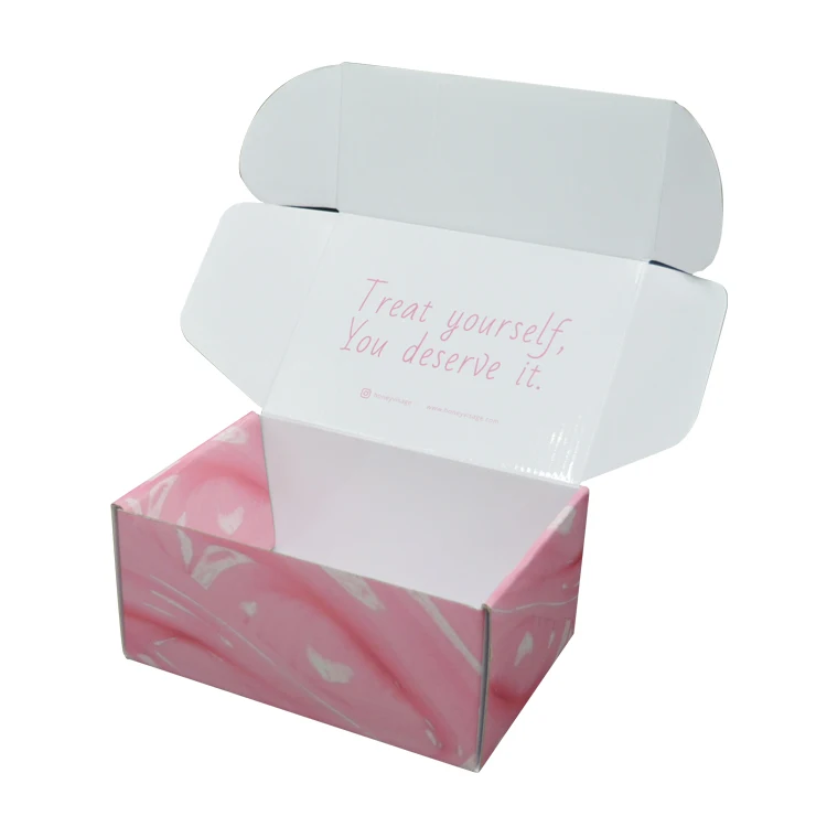 
High Quality Foldable Custom Logo Corrugated Carton Box Cosmetic Food Gift Delivery Packaging Mailer Shipping Box 
