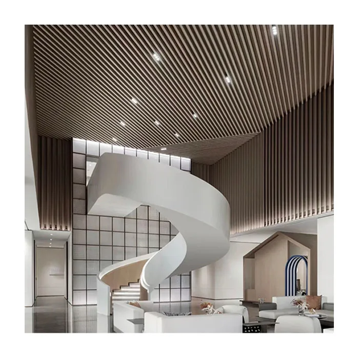 Shopping Mall Heat Insulation aluminum grille ceiling grid tile manufacture Suspended Aluminum Open Cell/Grill Ceiling