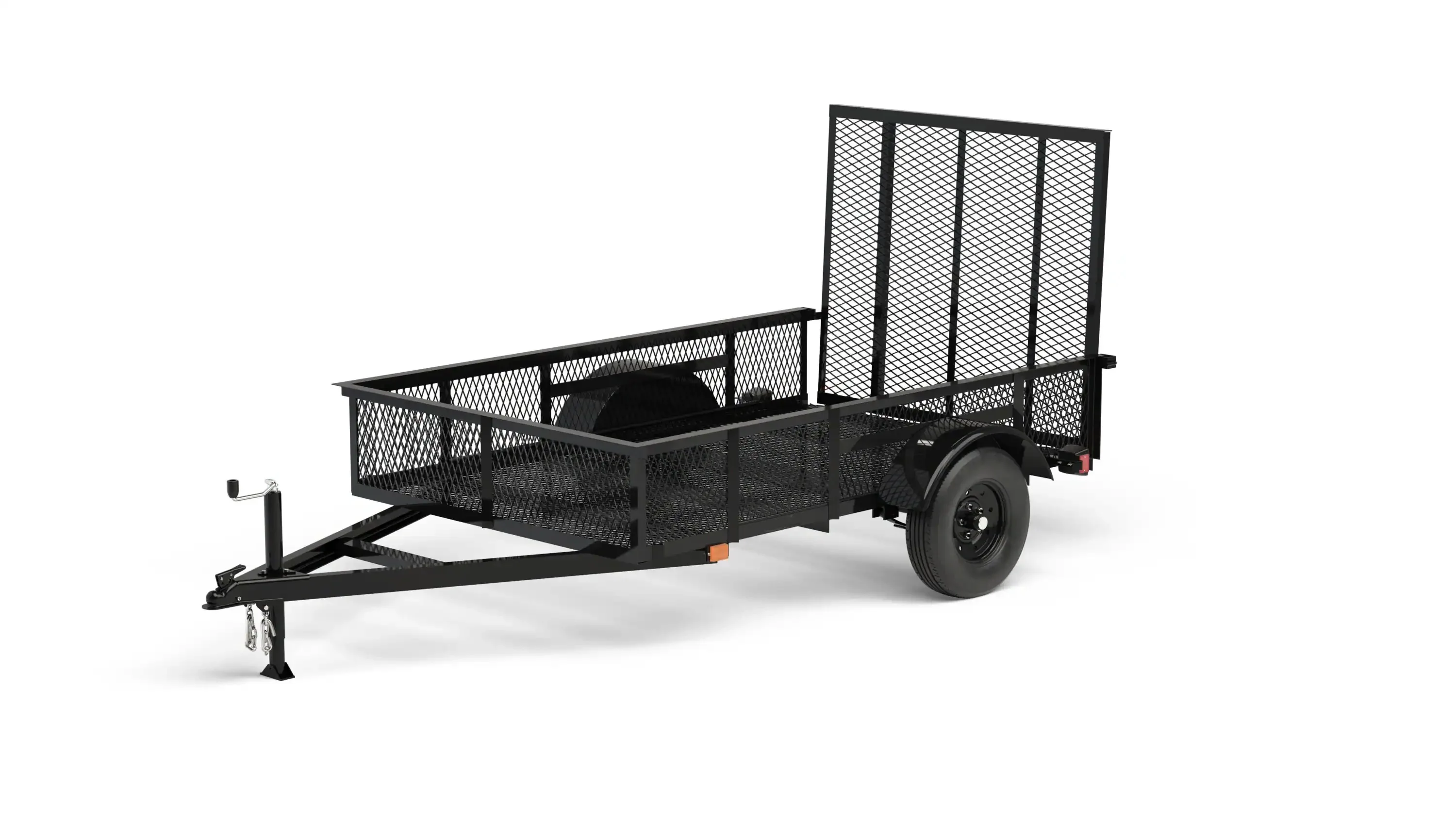 Factory Customized Hydraulic Dump Farm Trailer for Sales Steel Silver Welding ISO Trailer Hitch Lock Superior Products