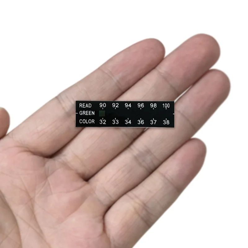 Liquid Crystal Thermometer Adhesive Thermometer Strip To Measure Indoor Room Temperature