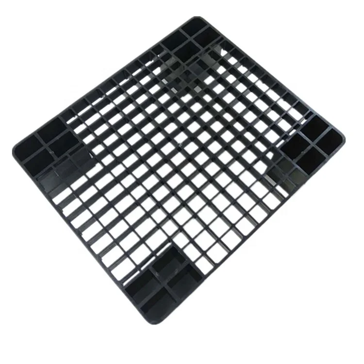 Manufacturer wholesale durable black single faced mesh mini plastic pallet