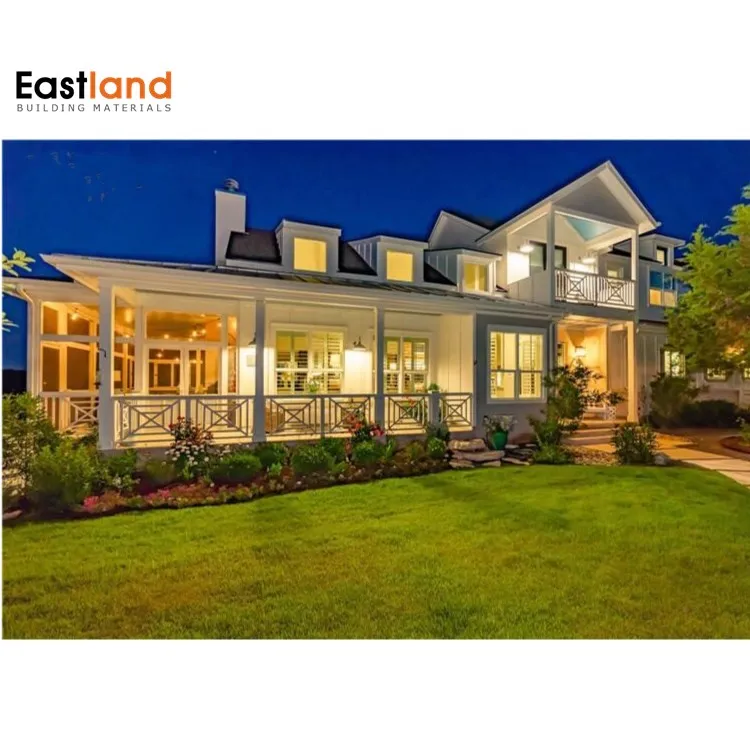 A New Type of Building With Steel Frame Prefabricated House, Building