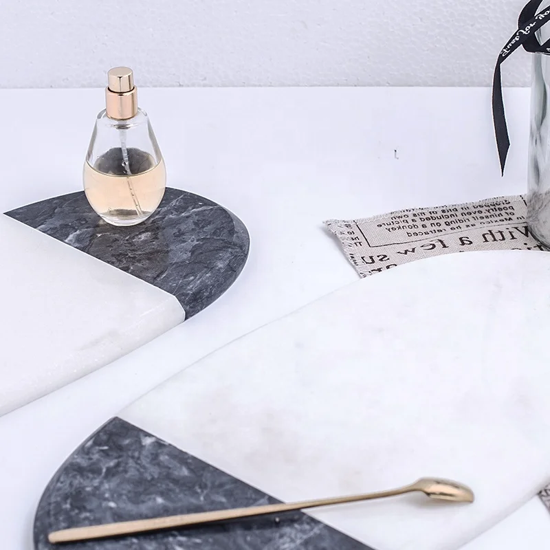 100% Natural Marble Chopping Board Marble Cheese Serving Board for Home Decor