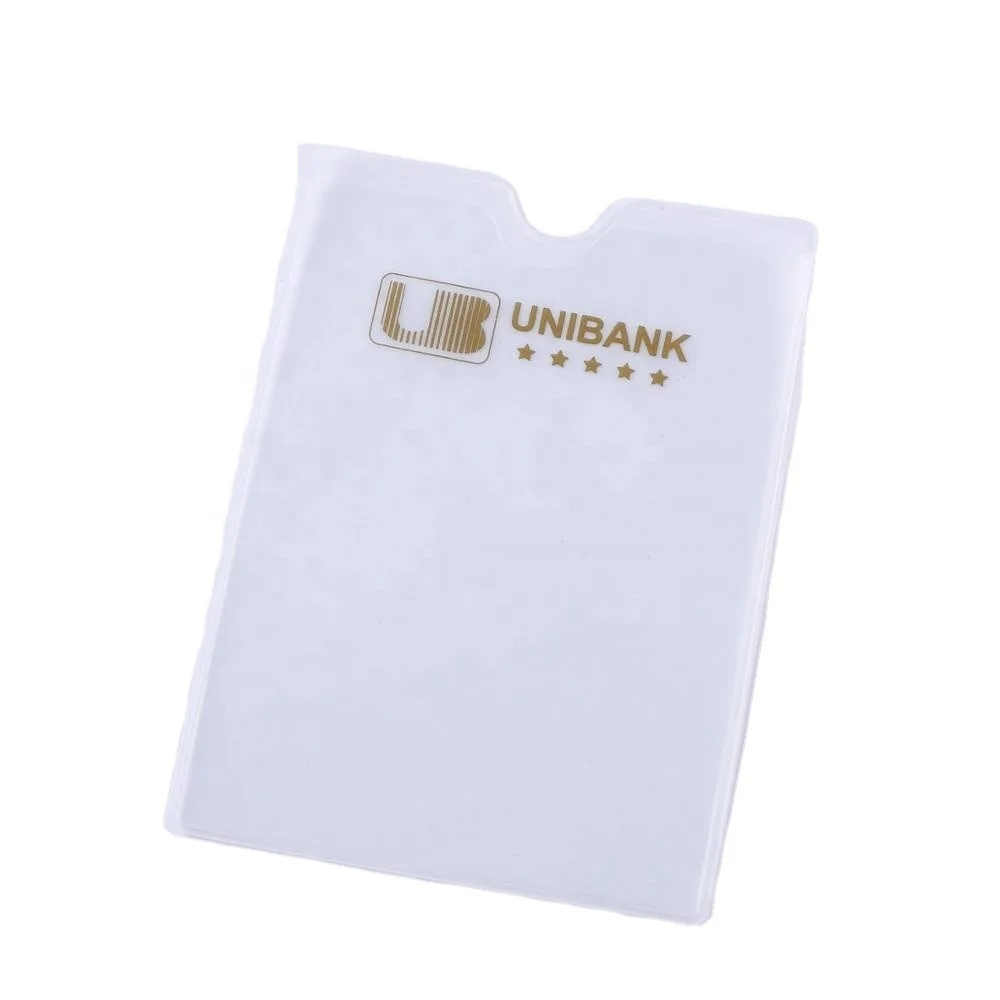 Promotional Transparent Clear PVC Card Holder