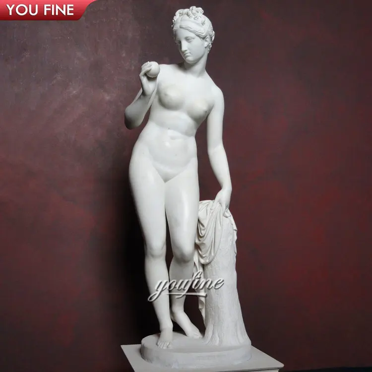 Garden Life Size Polishing Marble Venus Priapus Statue