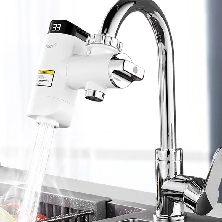 Instant Tankless Electric Hot Water Heater Faucet Kitchen Instant Heating Tap Water Heater Bathroom Accessories