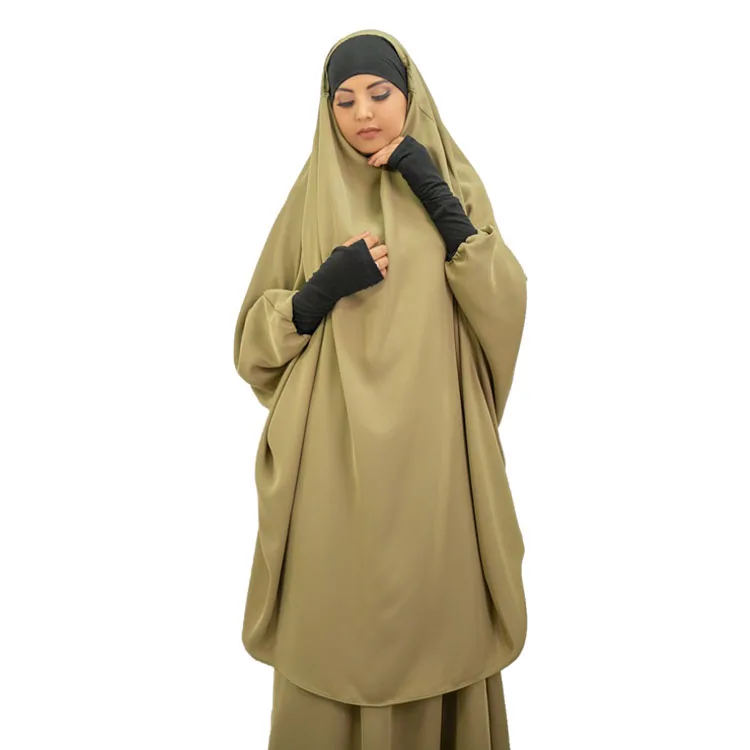 Оптовая продажа, этническая одежда, исламский удобный никаб, 2 комплекта для мусульманских женщин, хиджаб, химар, никаб