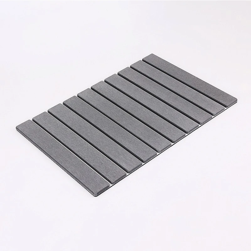 Custom Size Eco Friendly Diatomaceous Earth Bath Mat Kids Waterproof Foldable Non Slip Diatomite Bath Mat