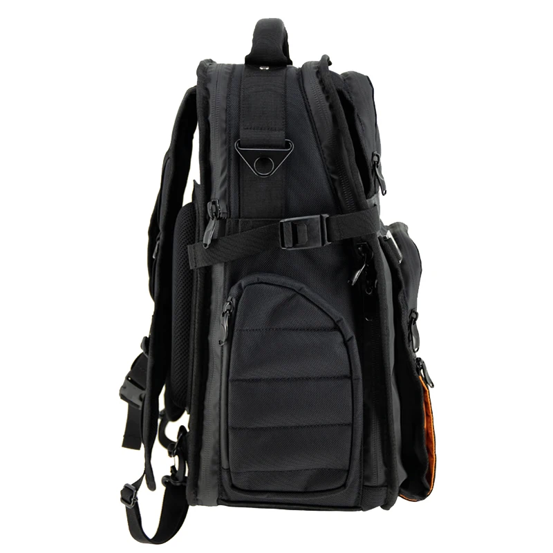 detachable anti theft travel music gear backpack dj rucksack 1680D polyester laptop bag for men