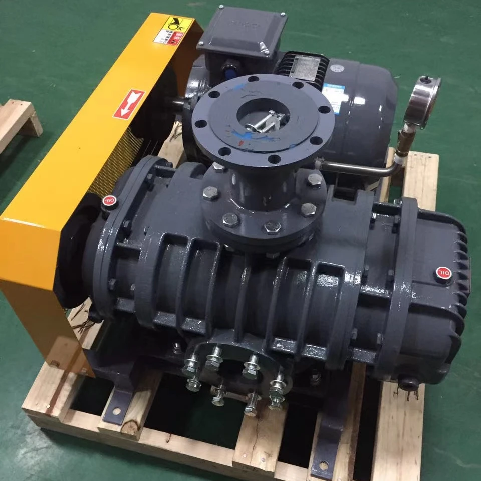 Factory supply high quality  high pressure roots blower air blower for aquaculture