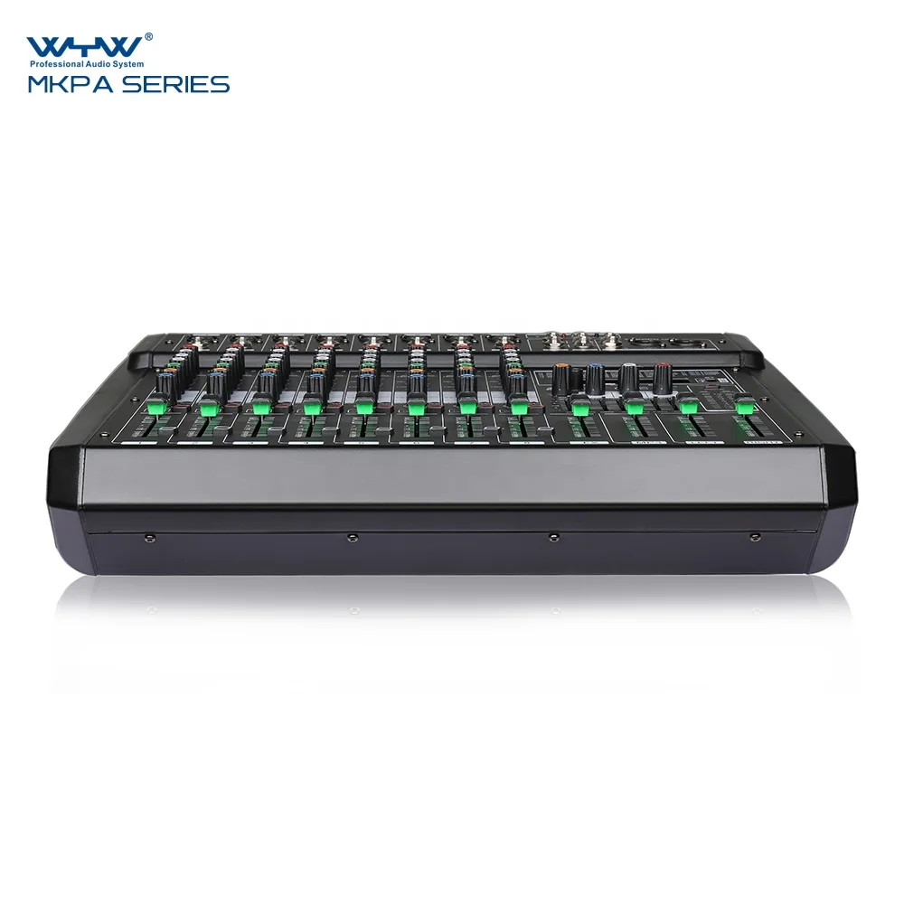 8 channel audio mixer