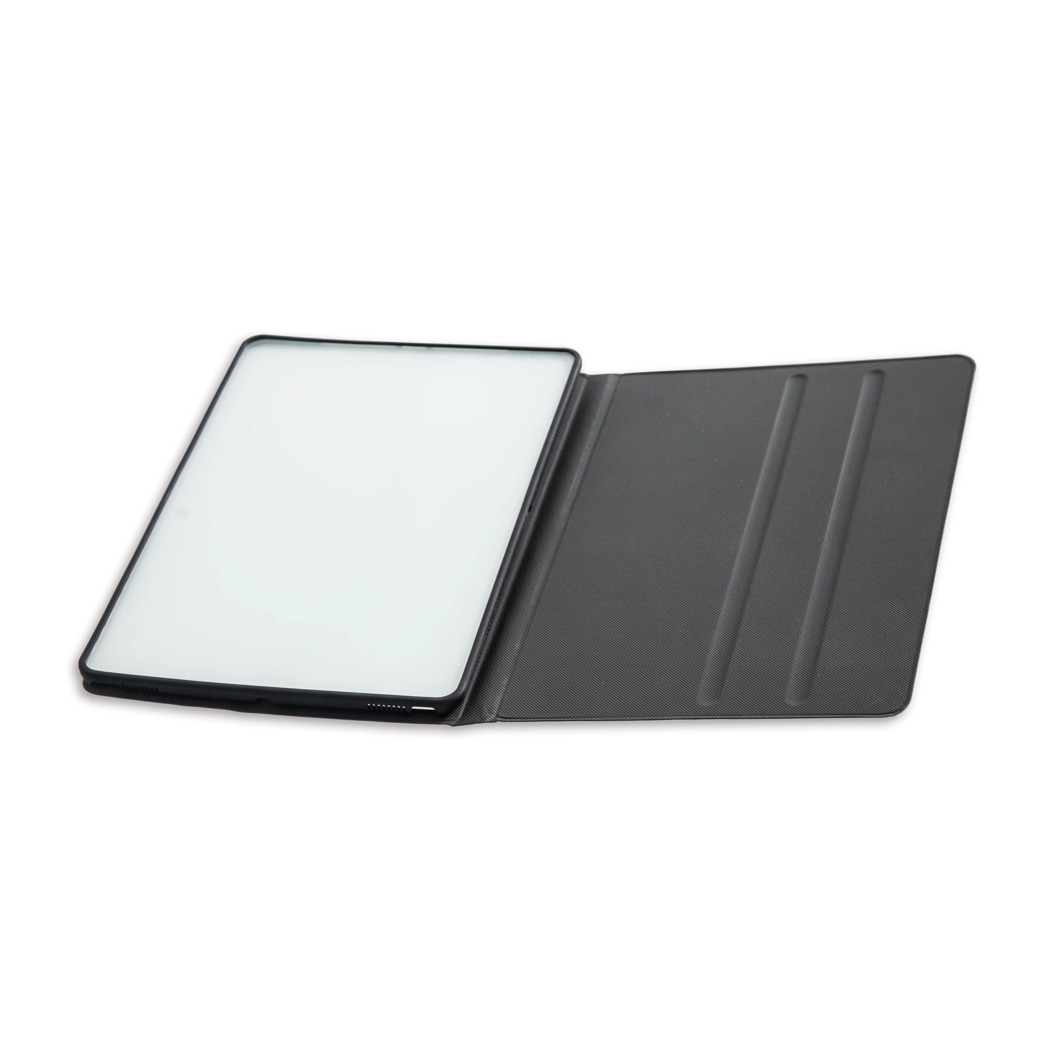 Portable Magnetic Glass Board With Stand Dry Erase Repeatable Erasable Notebook Whiteboard