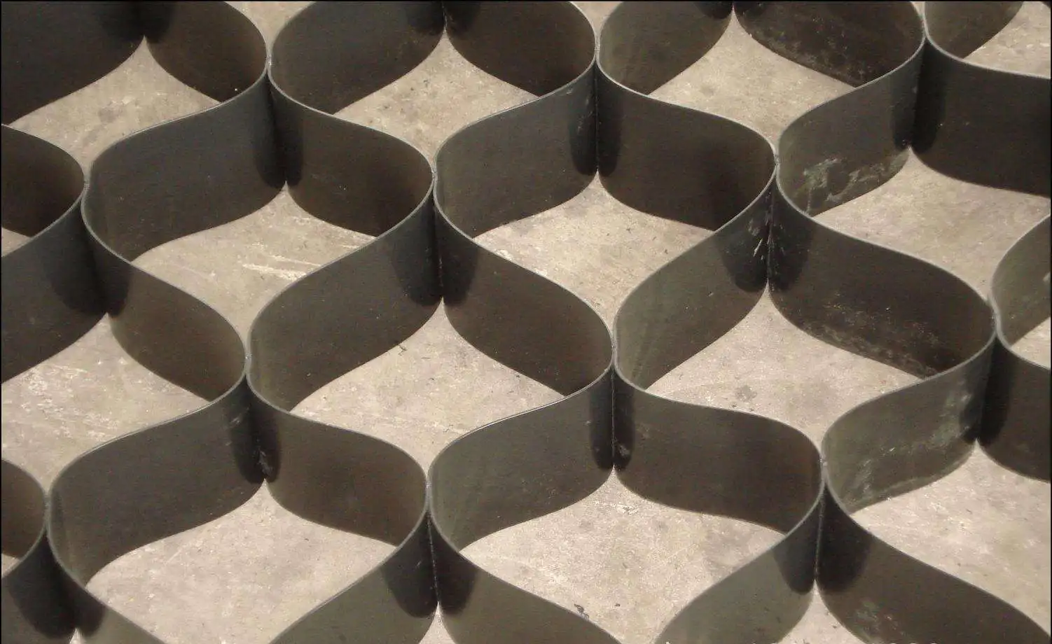 Good Supplier Competitive Price Plastic Geocell For Road Gravel Grid Geocell
